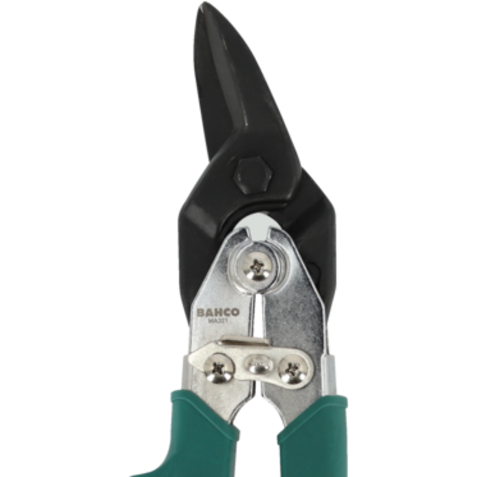 Cisaille à tôle coupe à droite 260 mm capacité 1,8 mm alu 1,5 mm acier BAHCO - MA321
