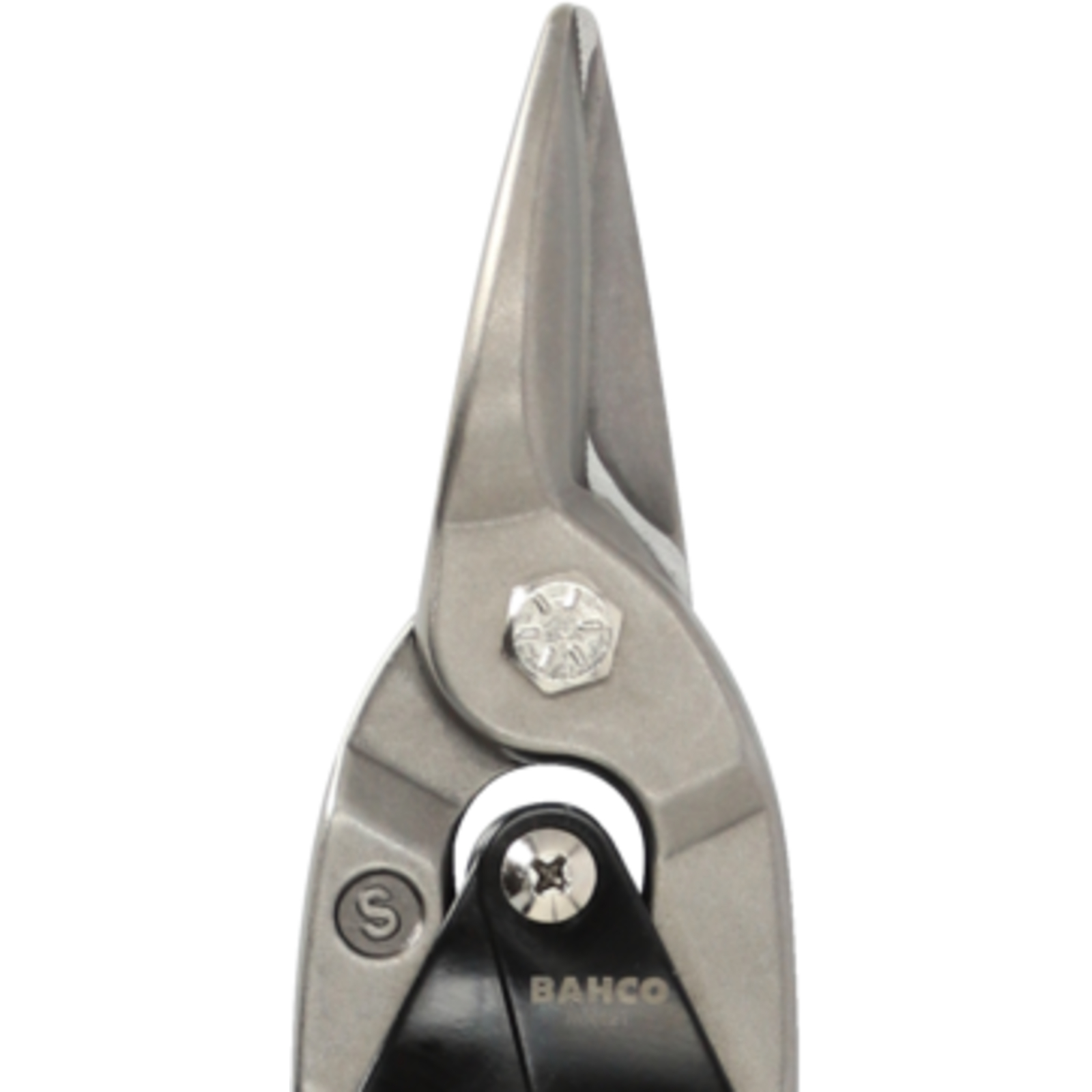 Cisaille à tôle coupe droite 250 mm capacité 1,5 mm levier jaune BAHCO - MA421