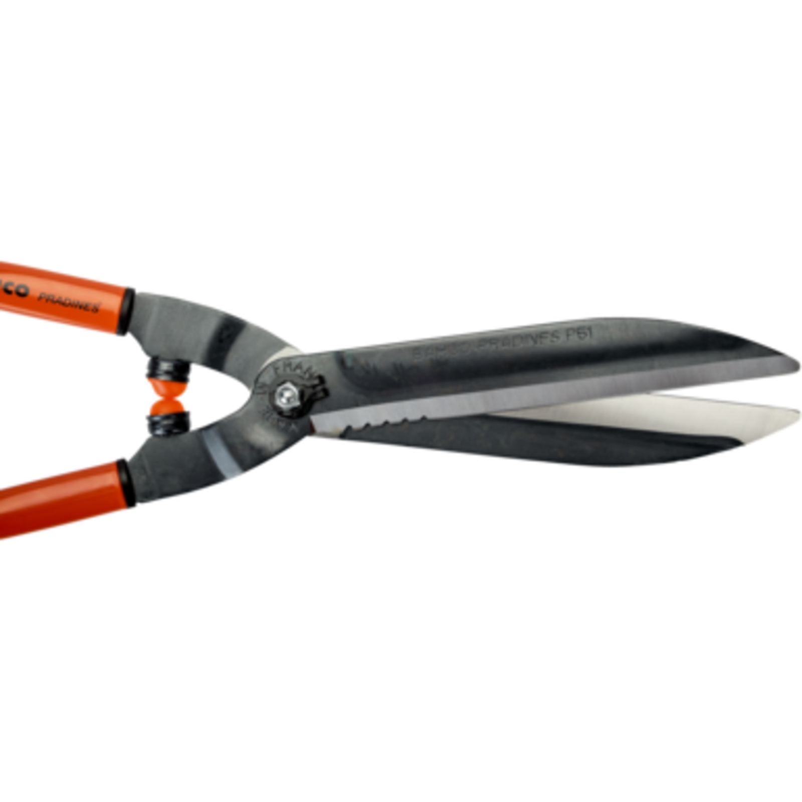 Cisaille à haies légères 570 mm poignées acier amortisseurs BAHCO - P51-F