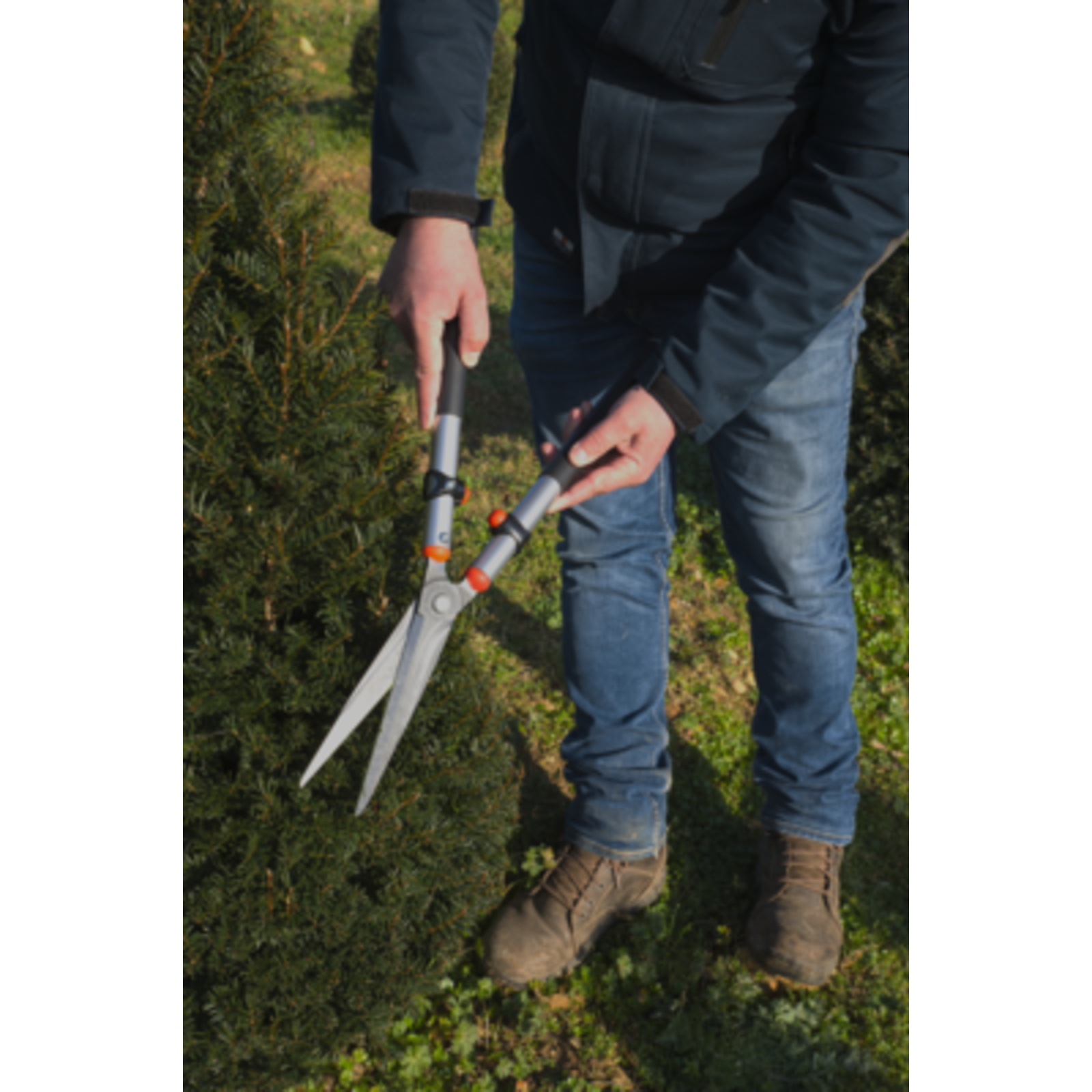 Cisaille de précision lame 180 mm manches aluminium avec étui BAHCO - P52-SL-20