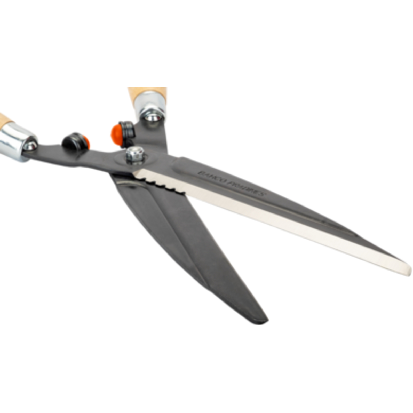 Cisaille à haies usage intensif lame droite 540 mm poignées bois BAHCO - P57-25-F