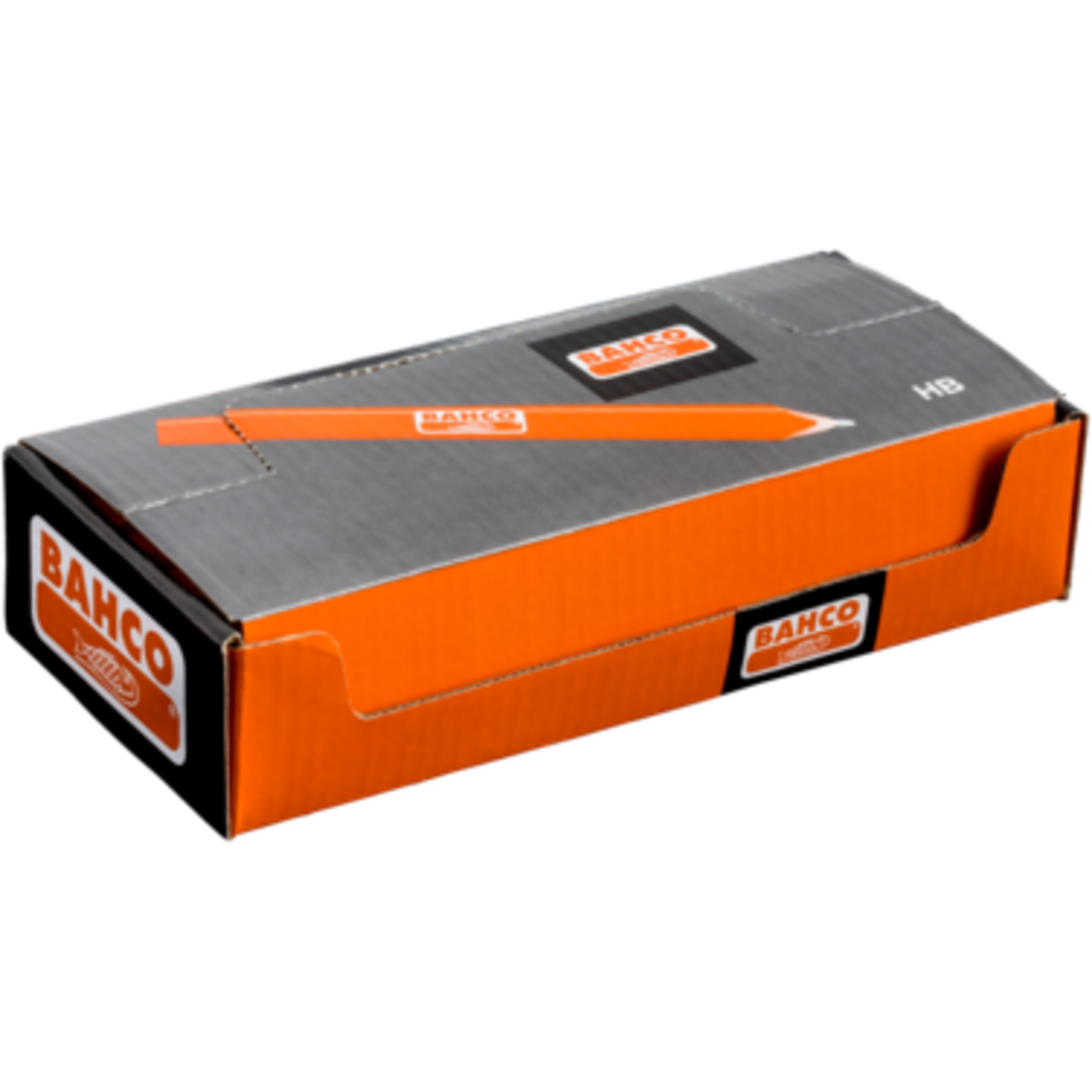 Crayon HB 175 mm 25 pièces boîte BAHCO - P-HB