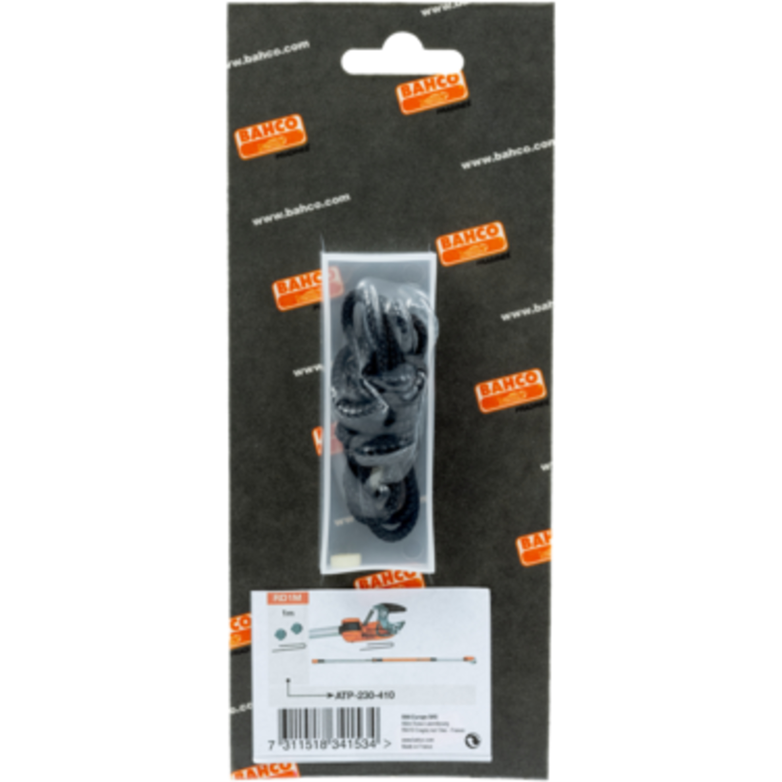 Corde remplacement tête de coupe 1 mètre ATP-230-410 BAHCO - RD1M