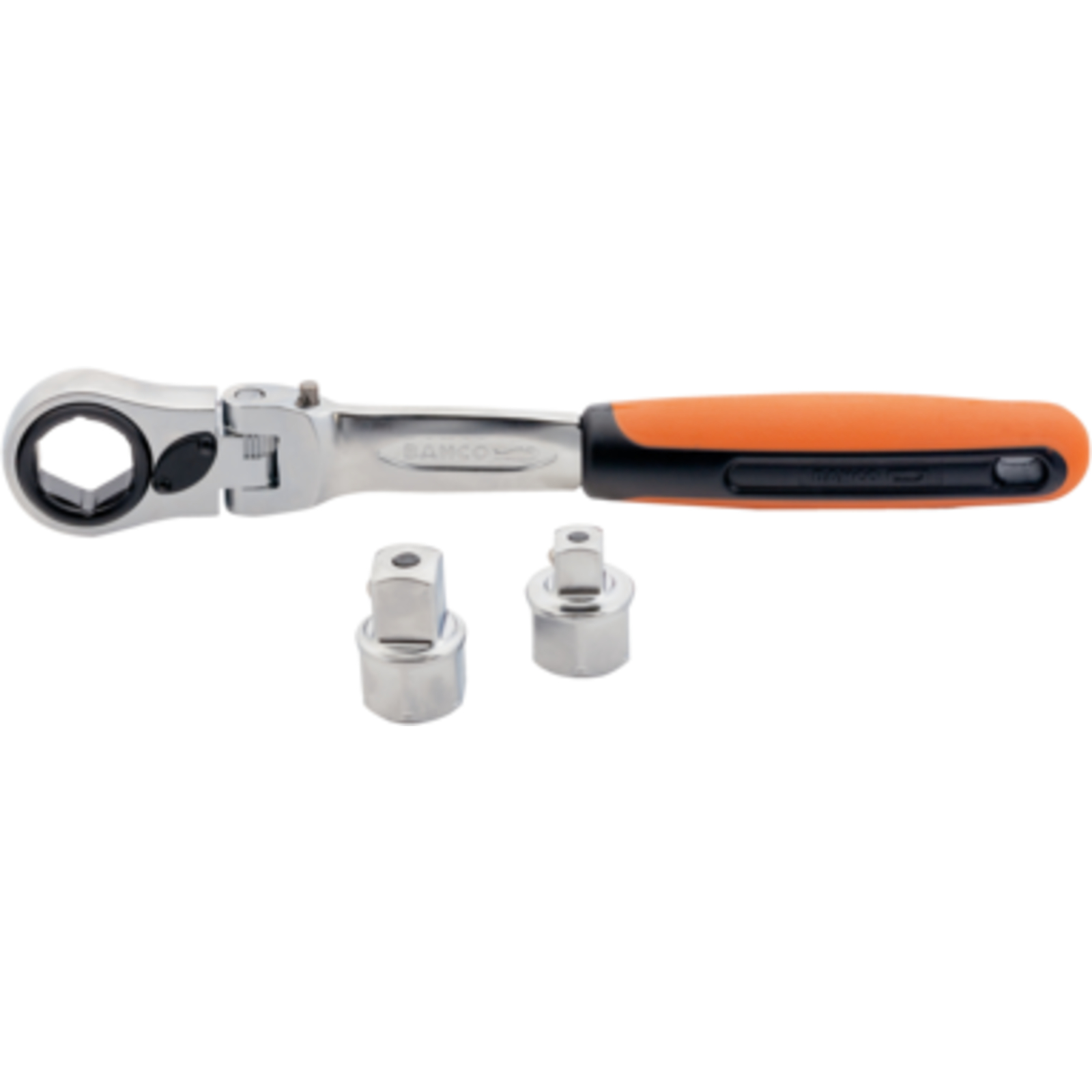 Jeu cliquet traversant 19 mm 72 dents avec adaptateurs 6 pans 3/8
