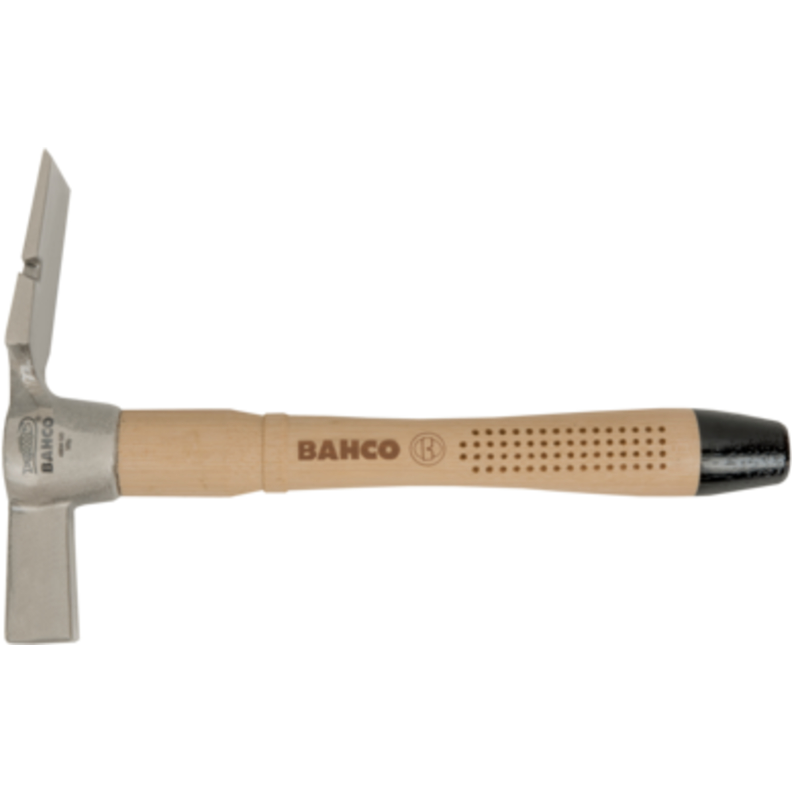 Marteau de maçon manche hickory 270 mm 120 g avec burin large et encoche arrache-clous BAHCO - SH-486W