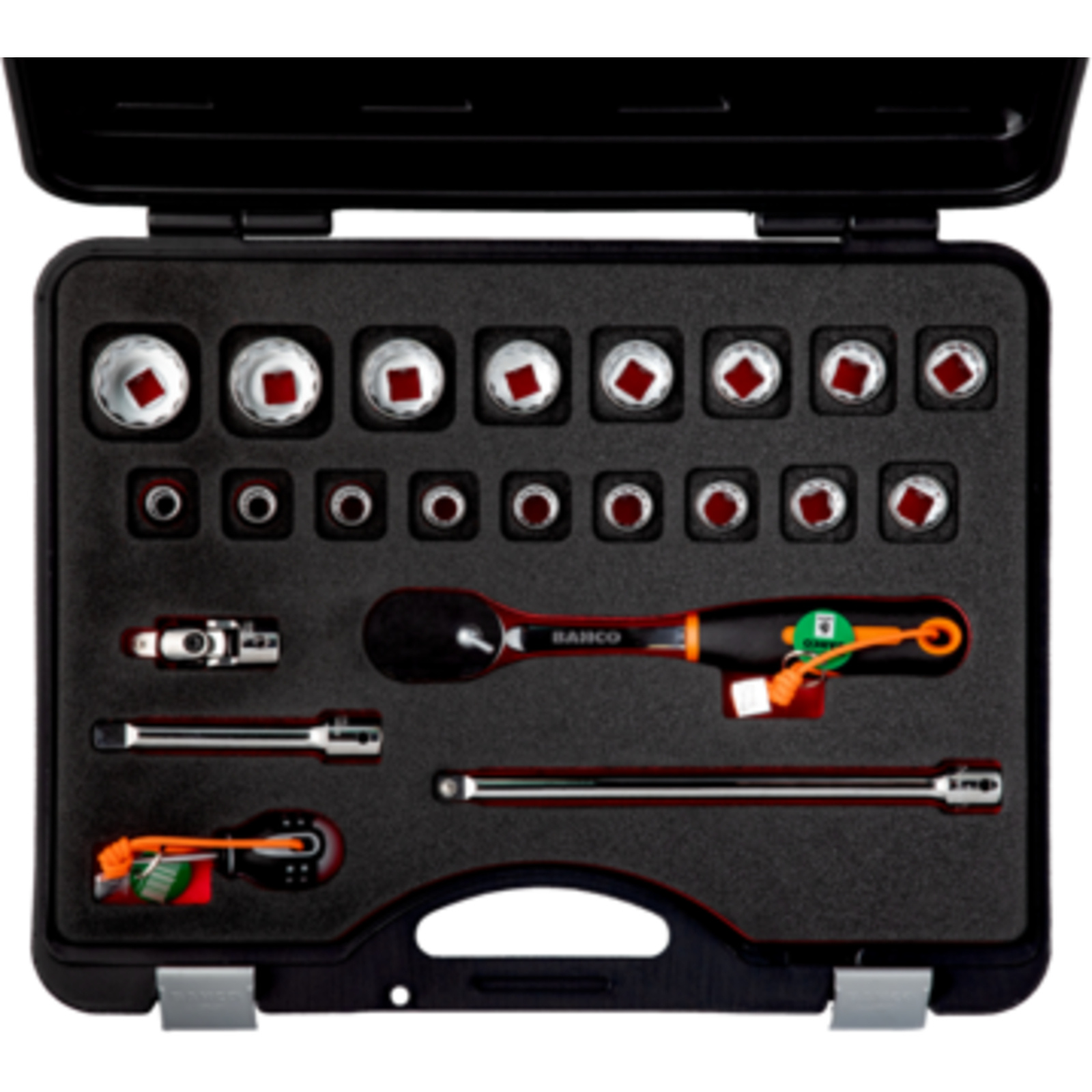 Coffret douilles métriques 1/2