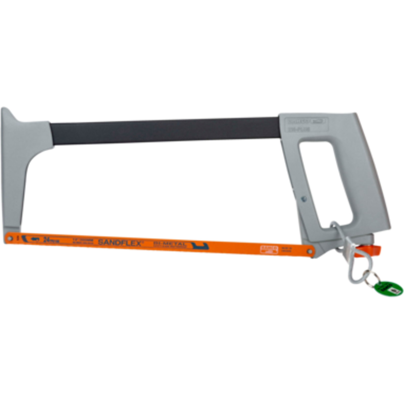 Monture de scie à métaux aluminium 310 mm avec lame bimétal 300 mm et câble sécurité BAHCO - TAH225-PLUS