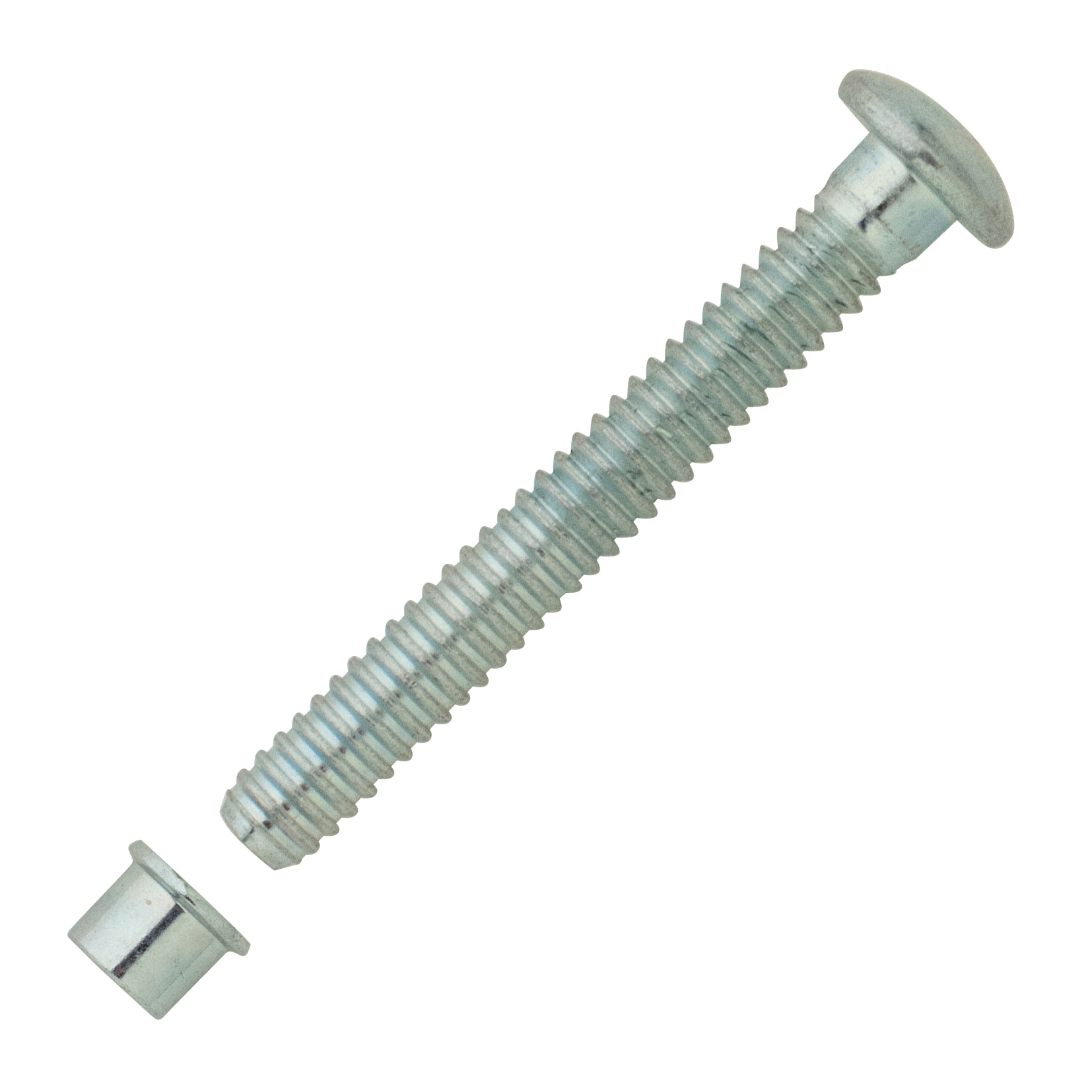 250 goujons à bague Superbolt à acier/acier à tête plate à Ø4,8x46,43mm - SCELL-IT - SBSD0610-BC