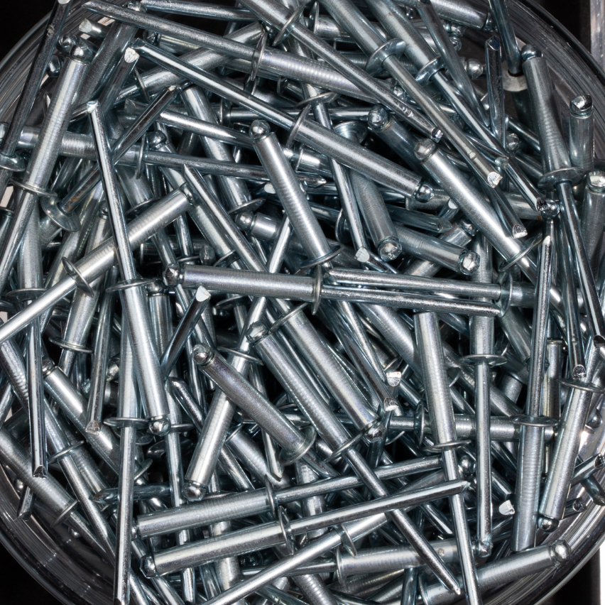 250 rivets standards à acier/acier à tête plate à Ø4x20mm - SCELL-IT - SD4020