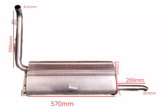 SILENCIEUX - ATLAS COPCO - 1605003401