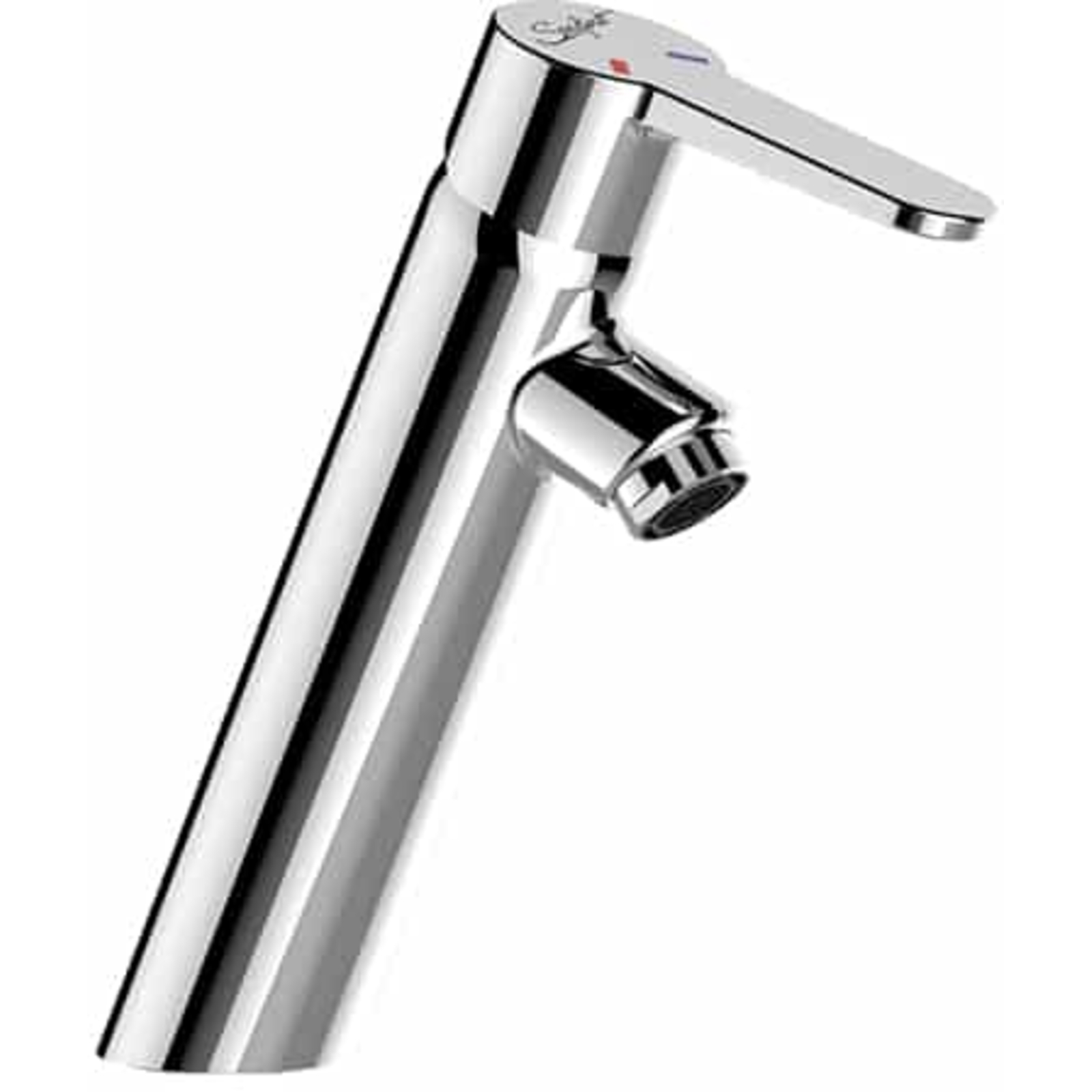Mitigeur lavabo commande au coude CØ35 h100 mm avec vidage SANIFIRST - 75840