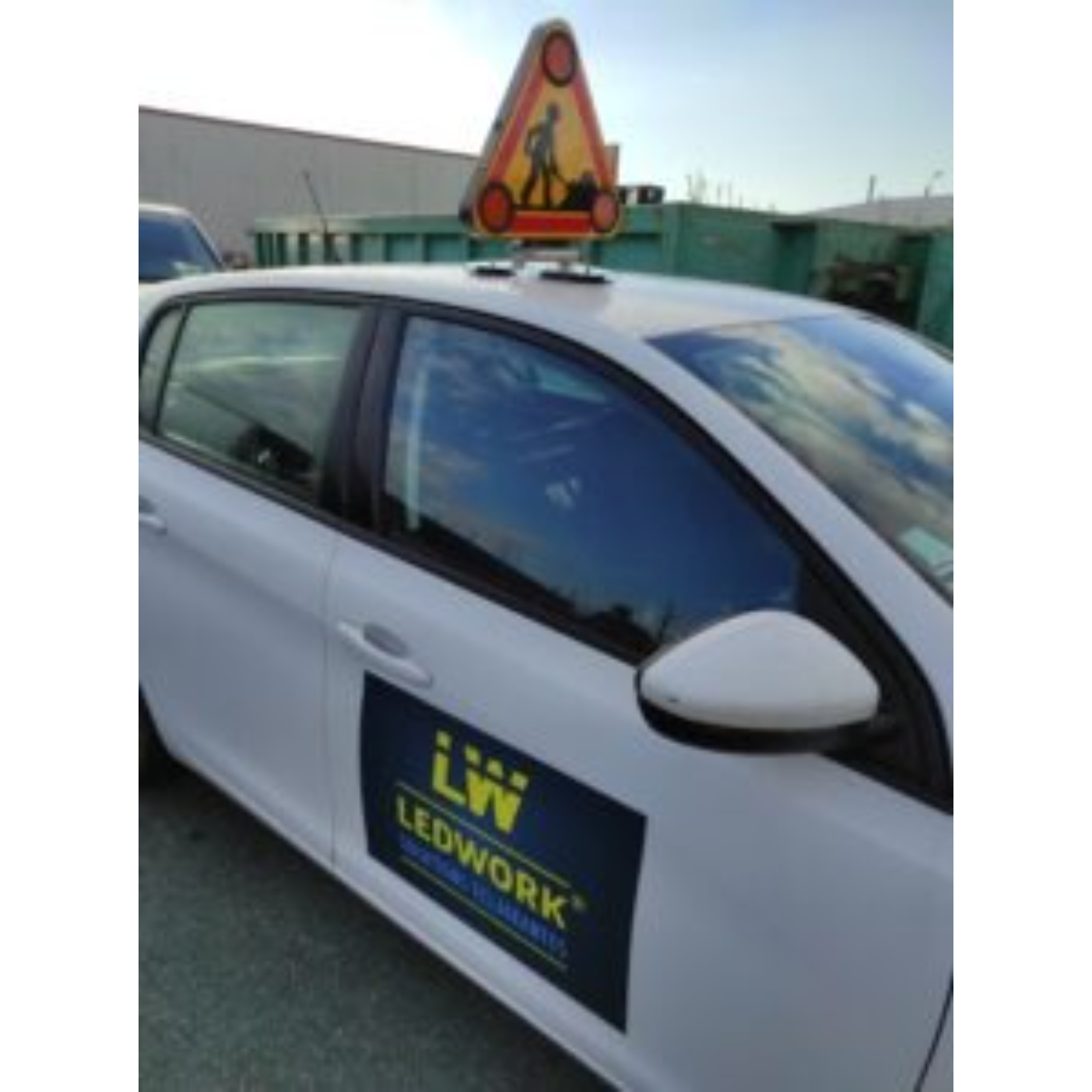 Triflash double face magnétique & autonome LEDWORK LWK0560