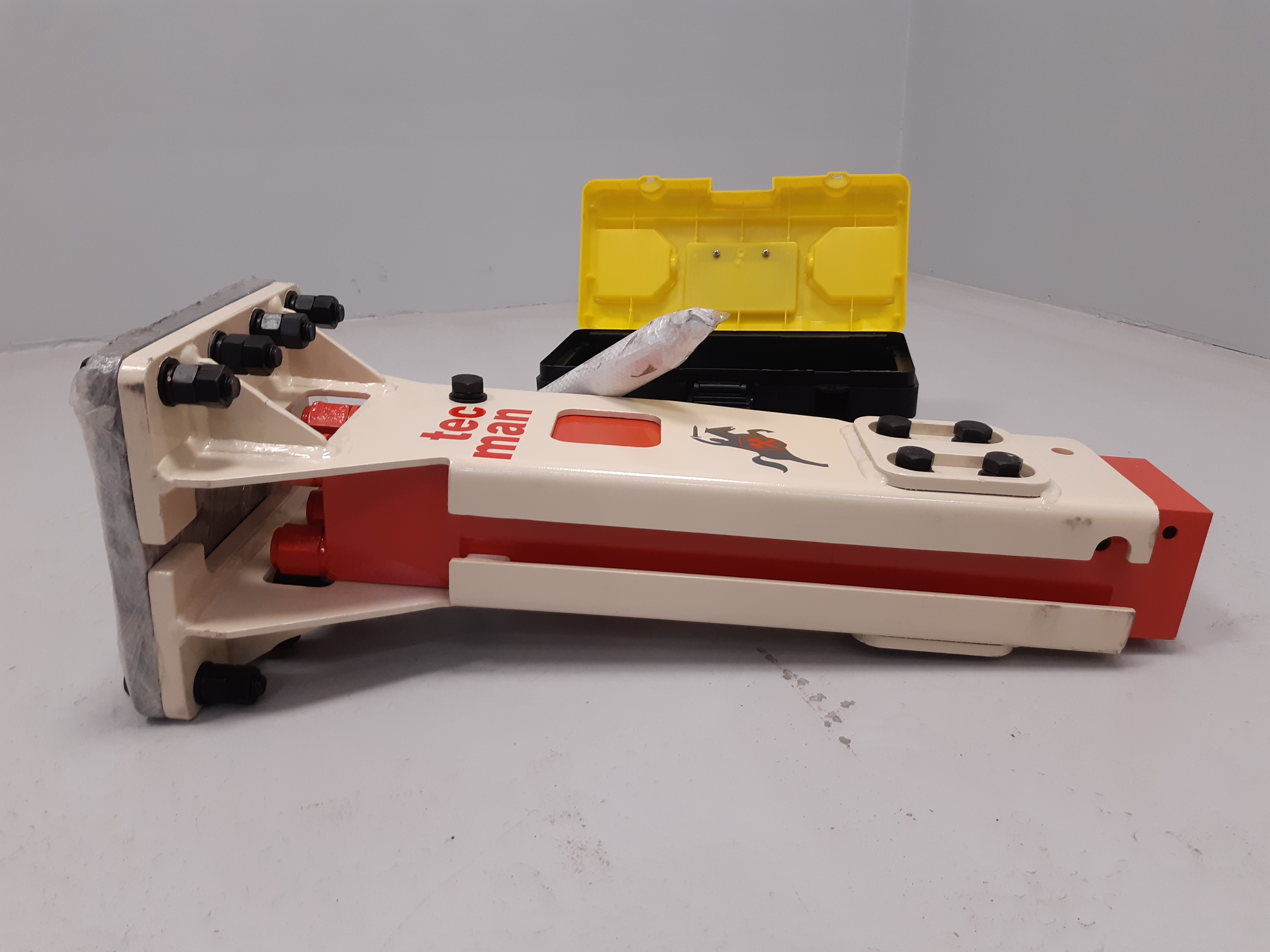 Brise roche hydraulique pour porteur de 0.8-2.5t avec outils diam.40 - tmg0v TECMAN