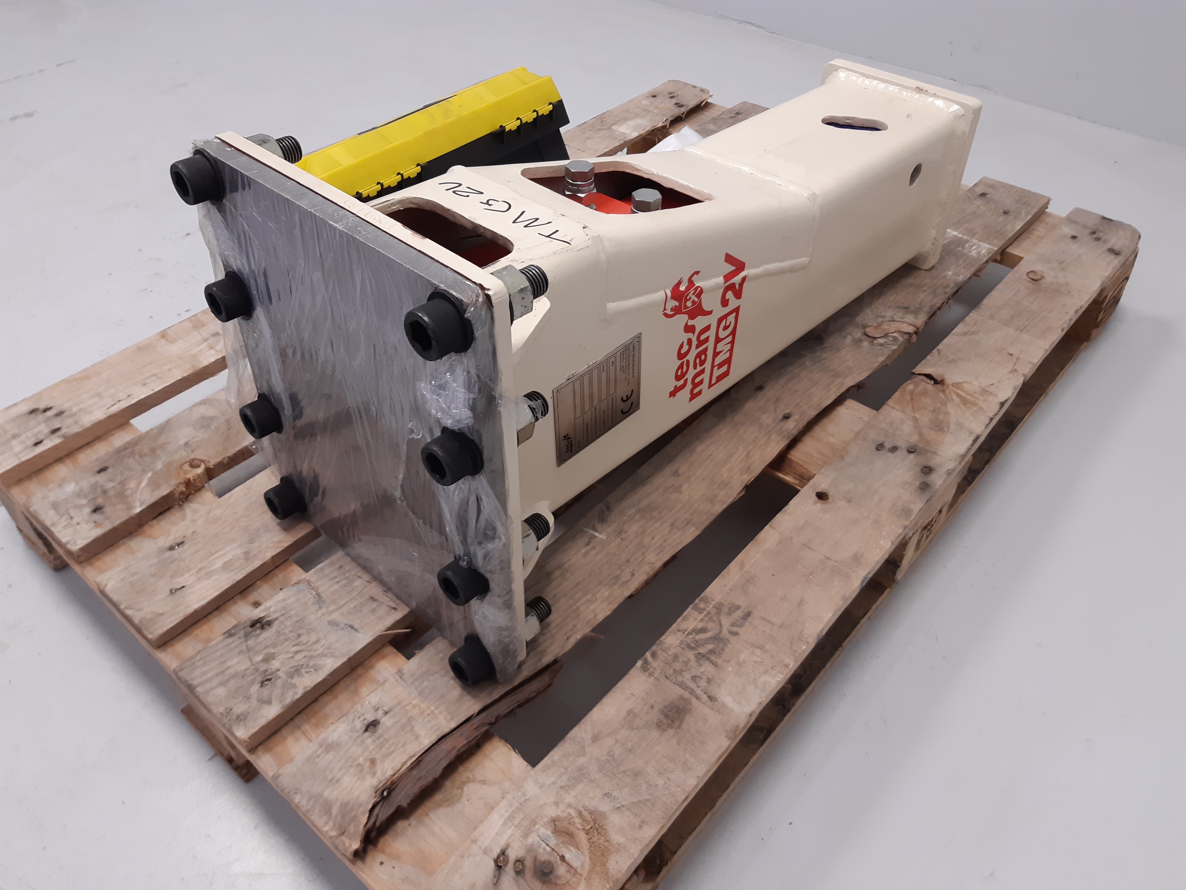 Brise roche hydraulique pour porteur de 2.5-4.5t avec outils diam.53 - tmg2v TECMAN