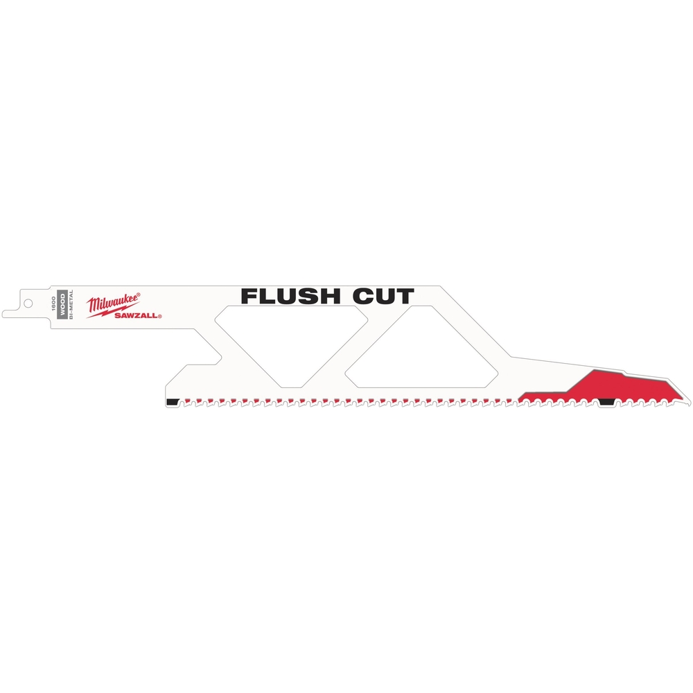 LAME SCIE SABRE FLUSH CUT coupe à raz du sol MILWAUKEE ACCESSOIRES - 48001600