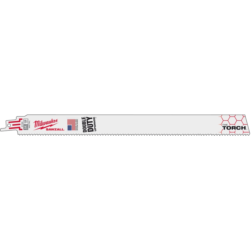 LAME SCIE SABRE TORCH 300MM Lot de 25 MILWAUKEE ACCESSOIRES - 48008789