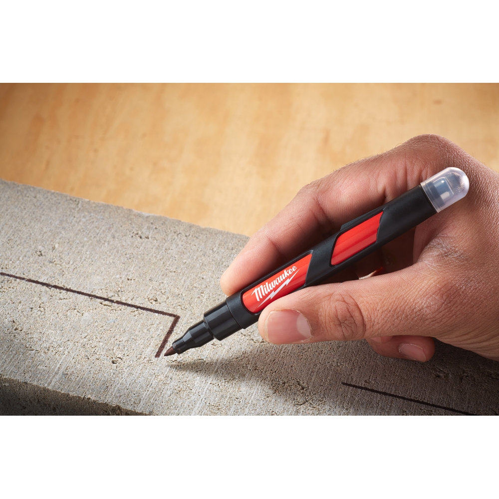 Marqueur Pointe Fine avec Stylet MILWAUKEE ACCESSOIRES - 48223101