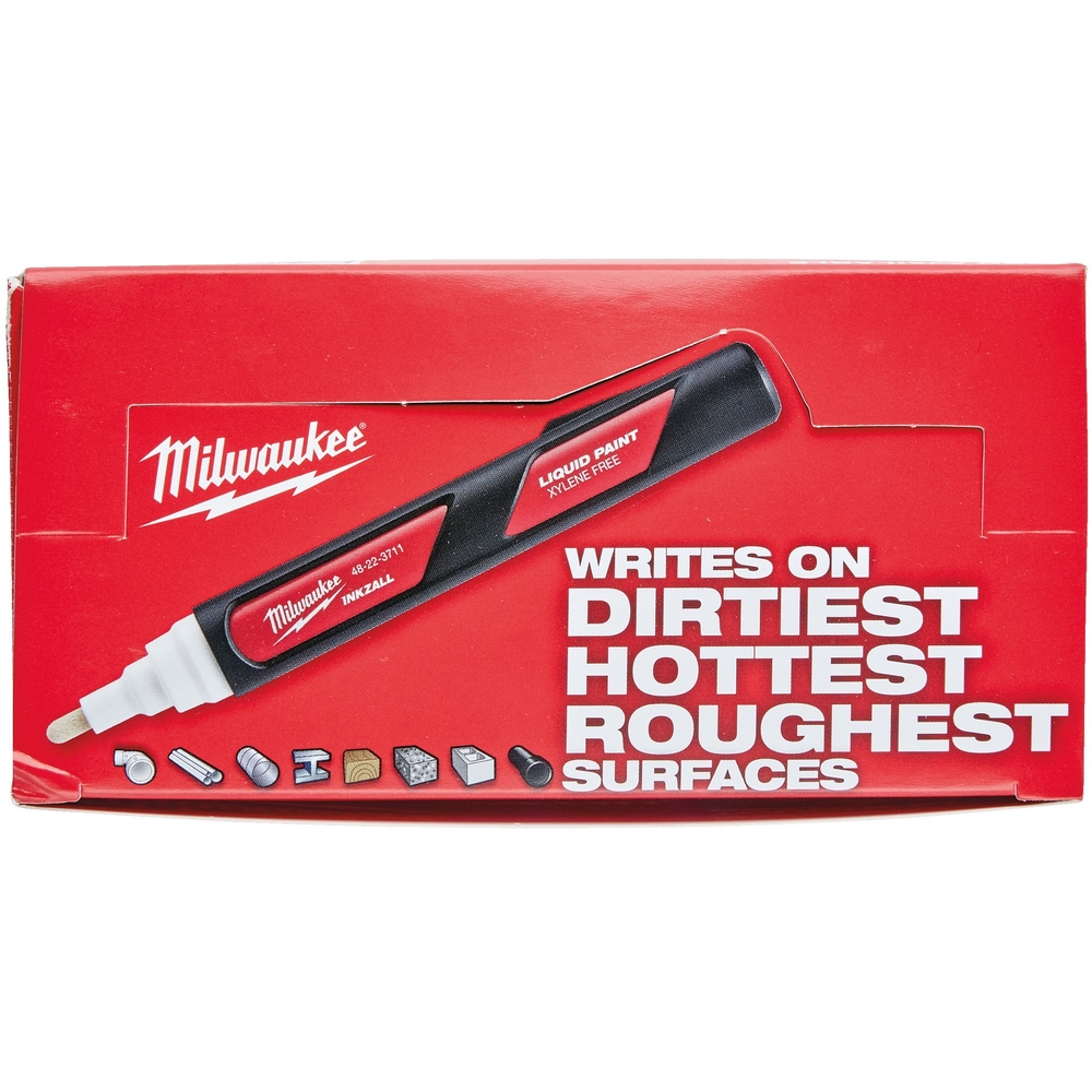 Marqueur peinture liquide Blanche MILWAUKEE ACCESSOIRES - 48223711