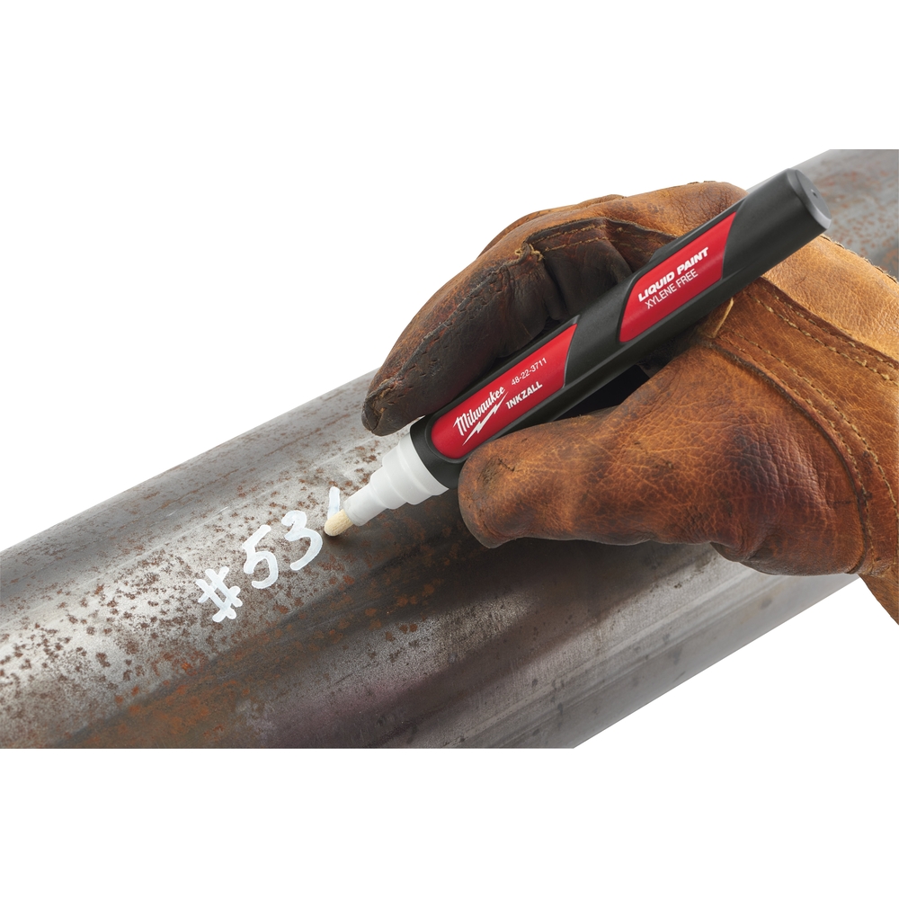 Marqueur peinture liquide Blanche MILWAUKEE ACCESSOIRES - 48223711