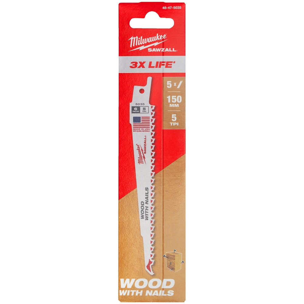 LAMES DE SCIES SABRES DEMOLITION - MILWAUKEE - 48475035