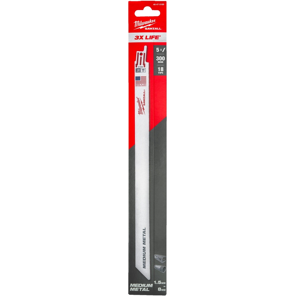 LAMES DE SCIES SABRES MÉTAL - MILWAUKEE - 48475189
