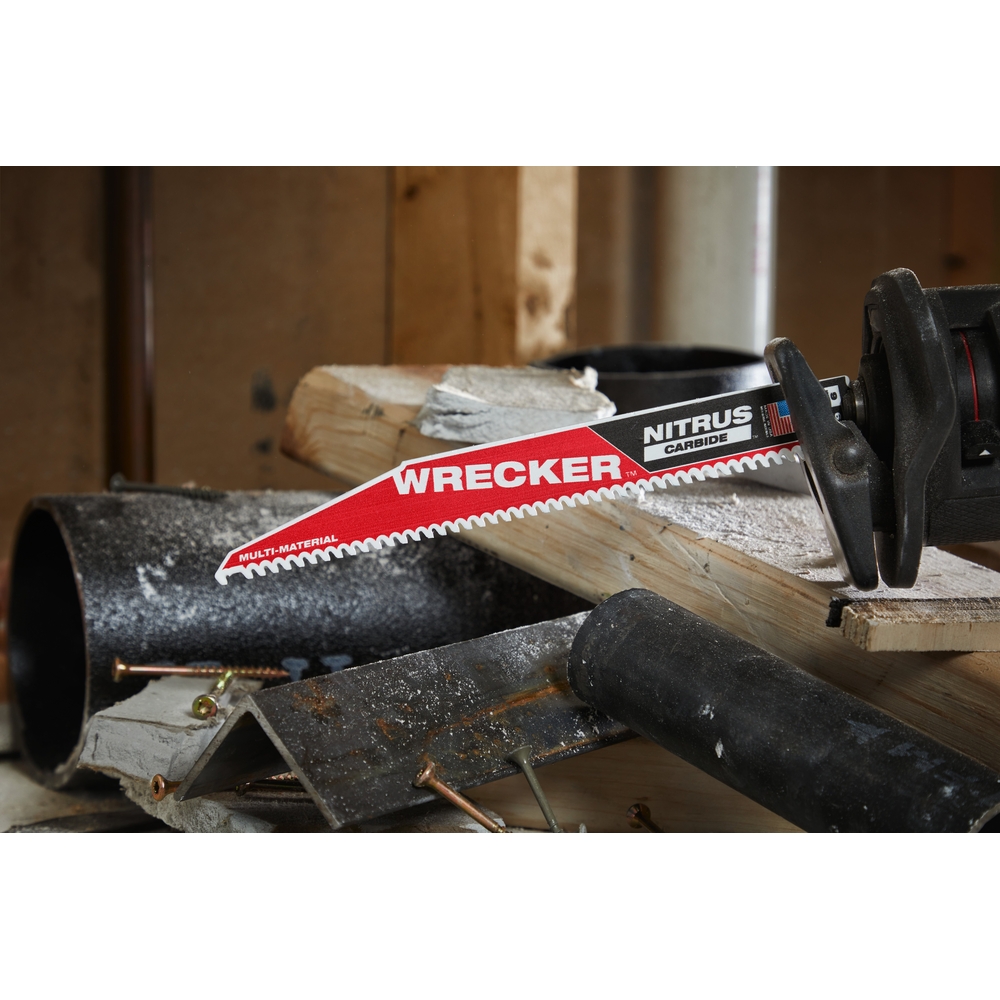 LAMES DE SCIES SABRES WRECKER NITRUS - MILWAUKEE - 48475273