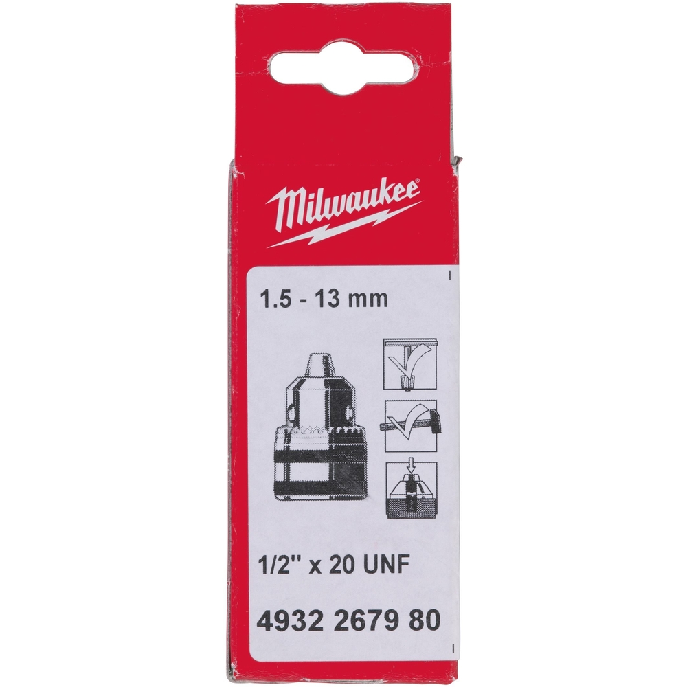 MANDRIN CLE 1,5-13MM  MILWAUKEE ACCESSOIRES - 4932267980