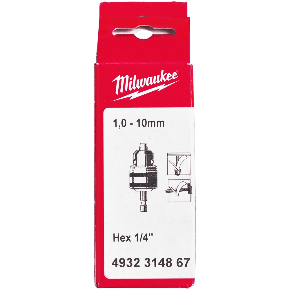 MANDRIN CLE RECEPTION HEX 1/ 4  MILWAUKEE ACCESSOIRES - 4932314867