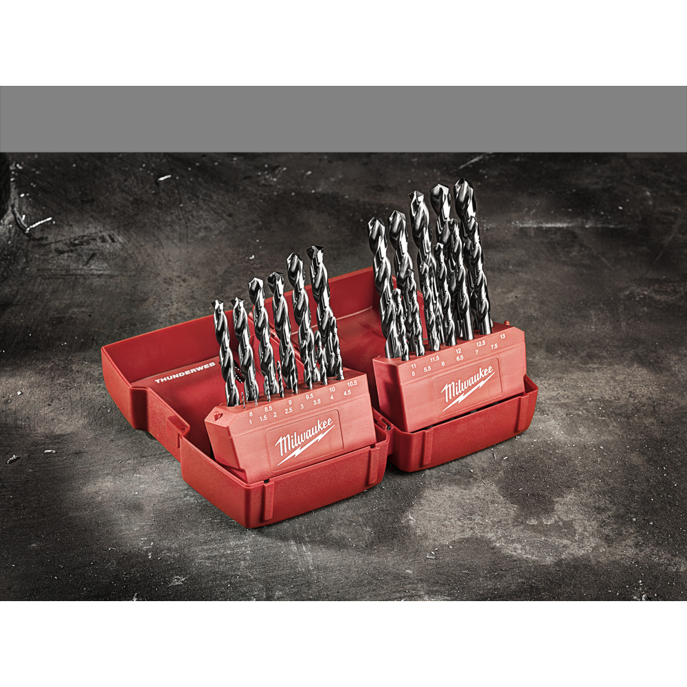 Set 25 forets métaux HSS-g tunderweb MILWAUKEE - 4932352376