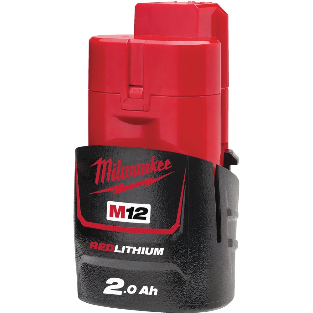Batterie 2.0 Ah M12 MILWAUKEE Red lithium B2 - 4932430064