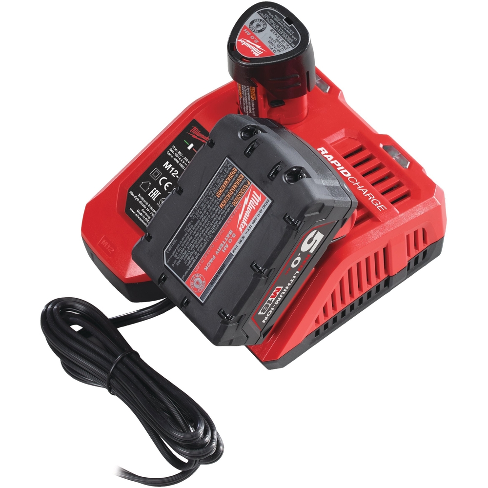 Chargeur rapide MILWAUKEE pour batterie M12-18 FC - 4932451079