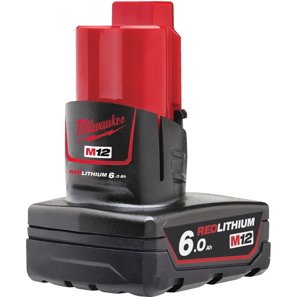 12V 6,0Ah Red Lithium - système M12 MILWAUKEE M12 B6 - 4932451395