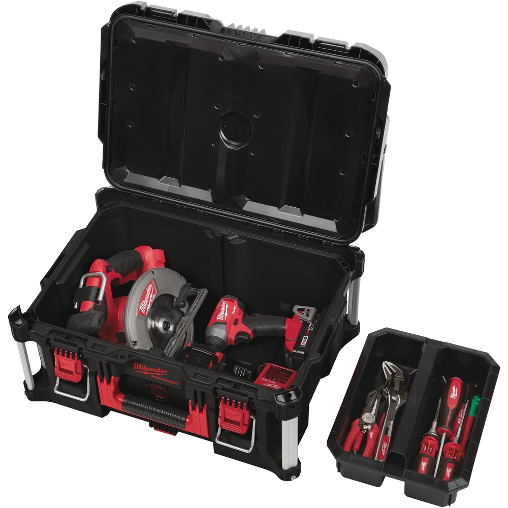Coffret de rangement PACKOUT MILWAUKEE 560 x 410 x 290 - 4932464079