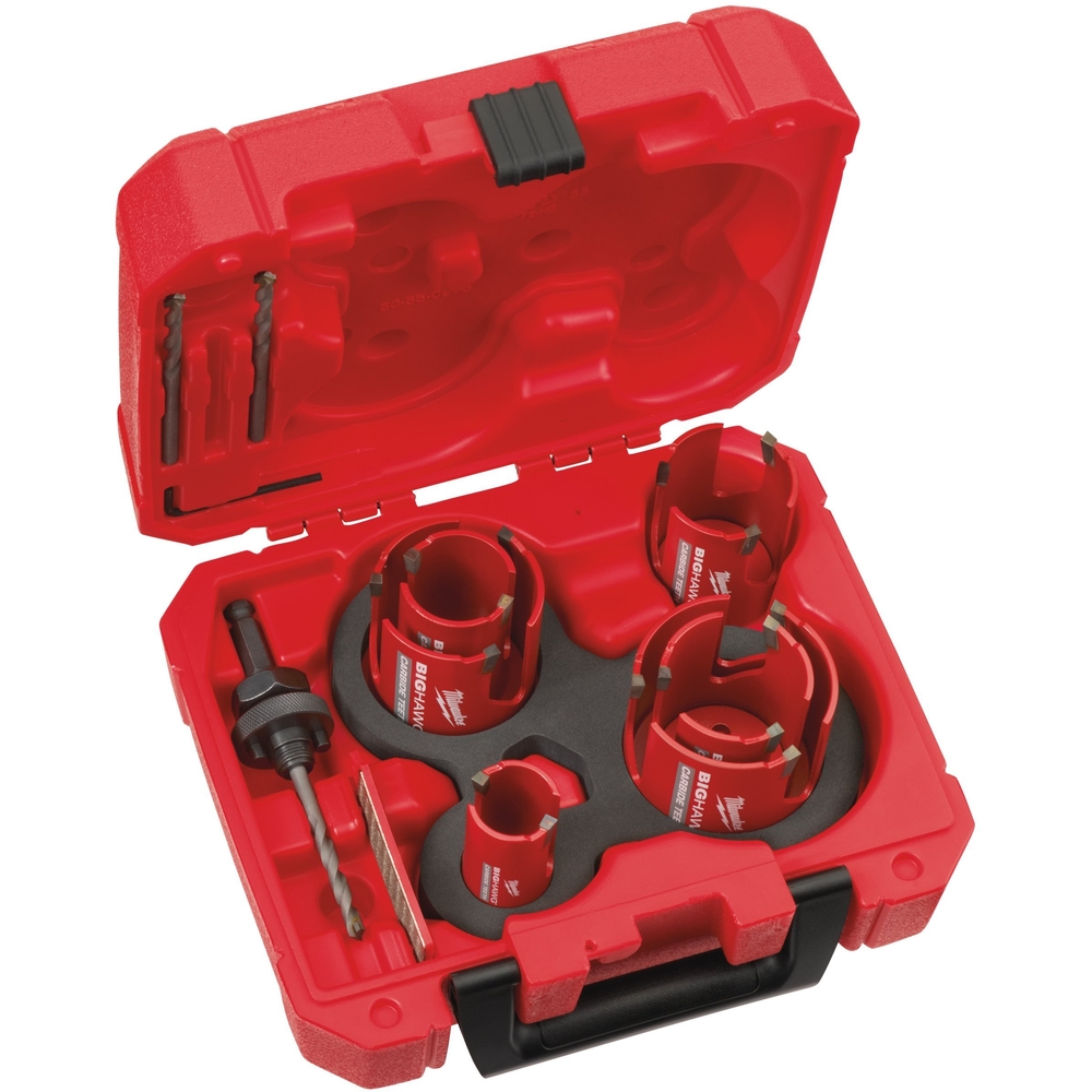 Coffret de scies cloches BIGHAWG TCT 10 pcs MILWAUKEE ACCESSOIRES - 4932464939