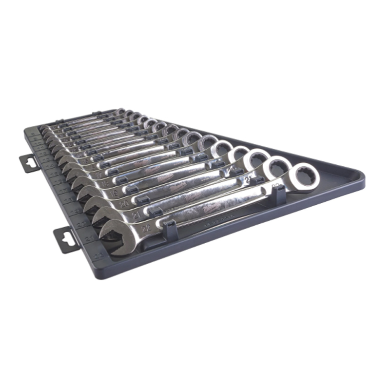 Set MILWAUKEE de 15 clés à cliquet Métriques - 4932464994