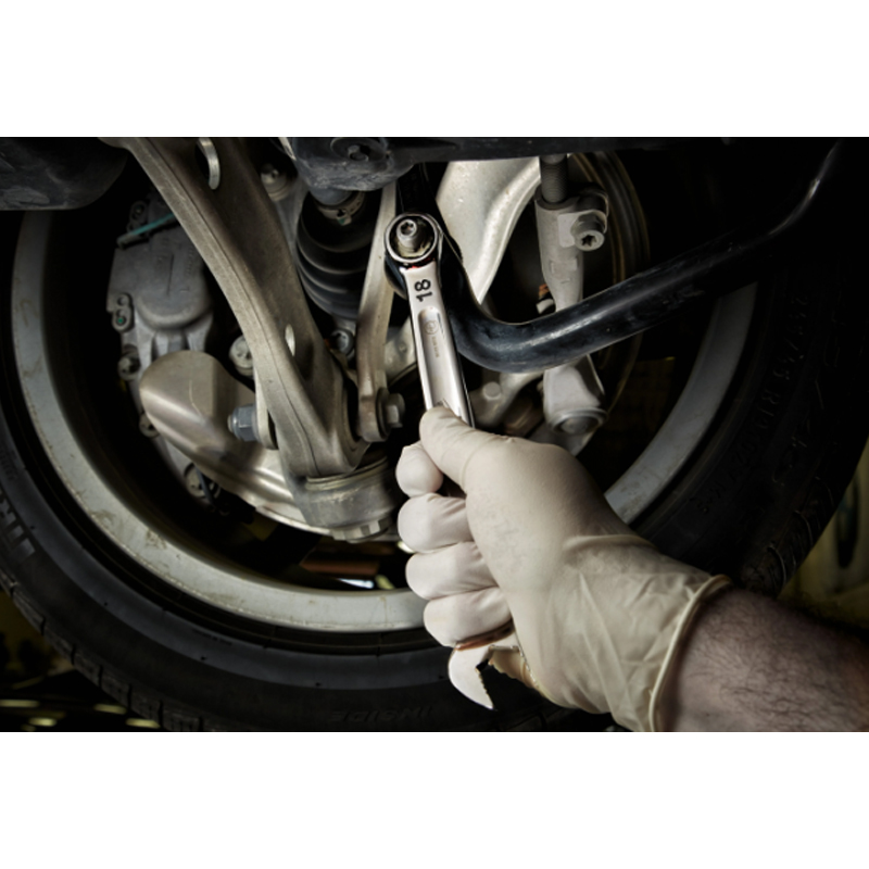 Set MILWAUKEE de 15 clés à cliquet Métriques - 4932464994