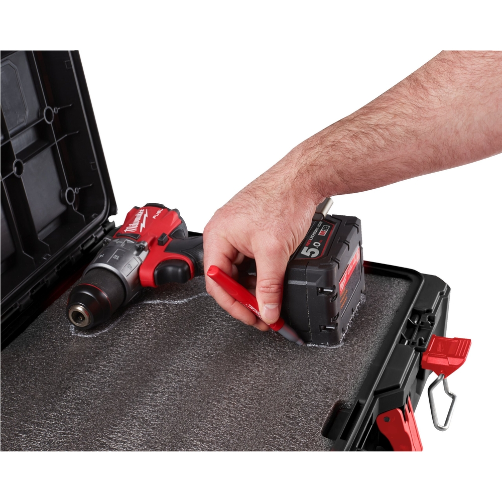 Pack de 2 inserts mousse pour coffret Packout MILWAUKEE - 4932471428