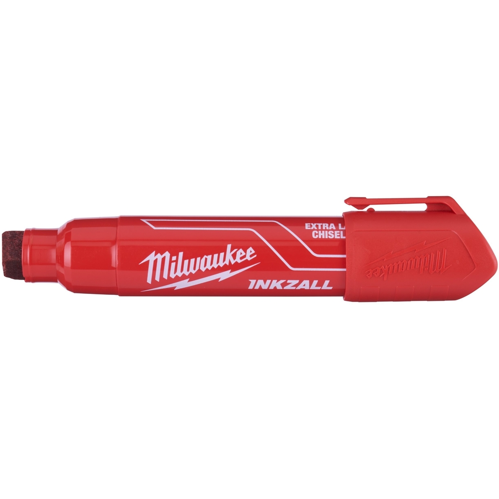 Marqueur pointe XL rouge MILWAUKEE ACCESSOIRES - 4932471560
