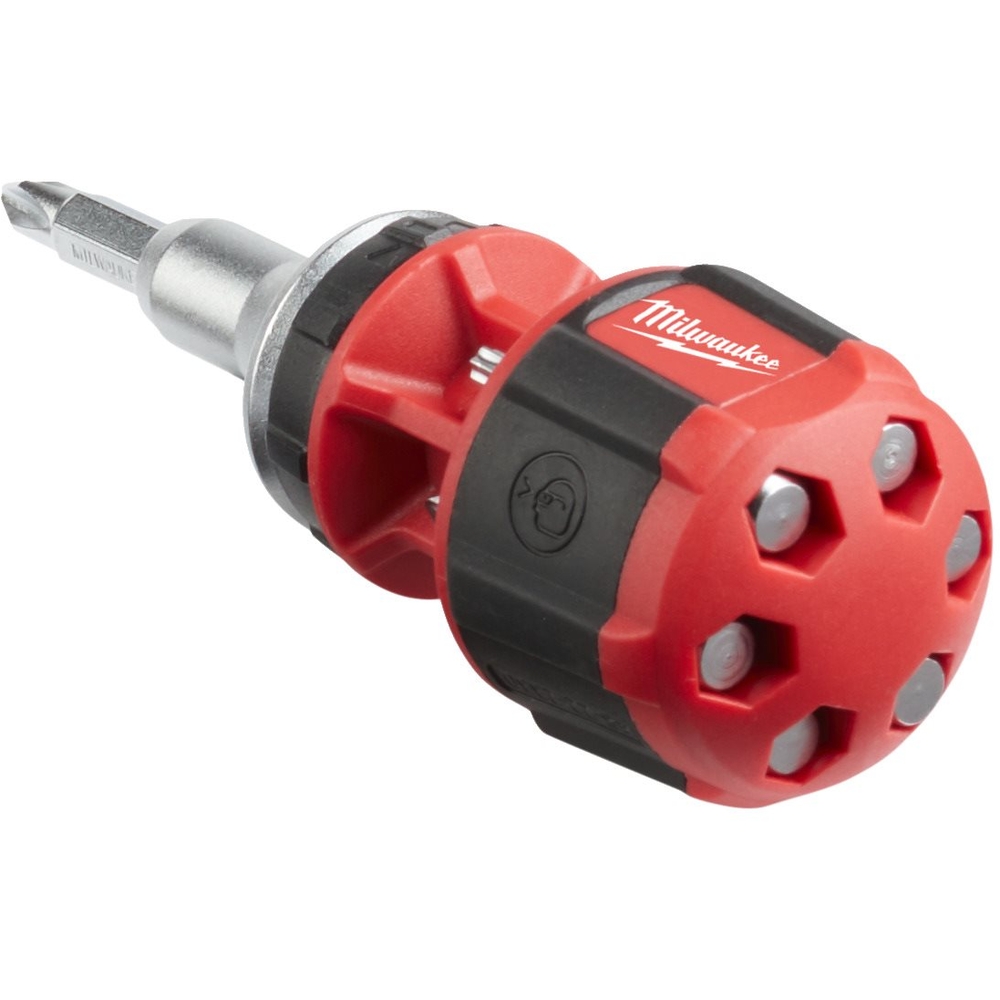 Tournevis compact à cliquet 8 en 1 MILWAUKEE ACCESSOIRES - 4932471868