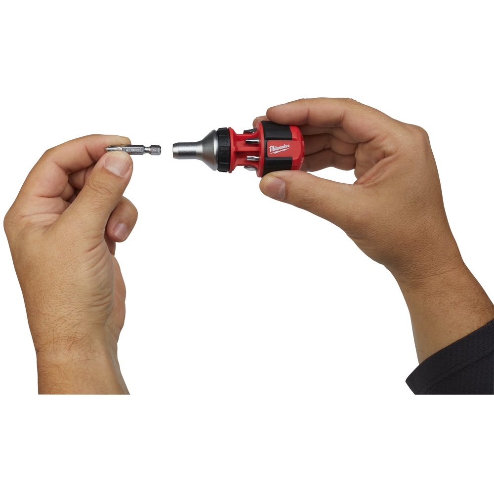 Tournevis compact à cliquet 8 en 1 MILWAUKEE ACCESSOIRES - 4932471868