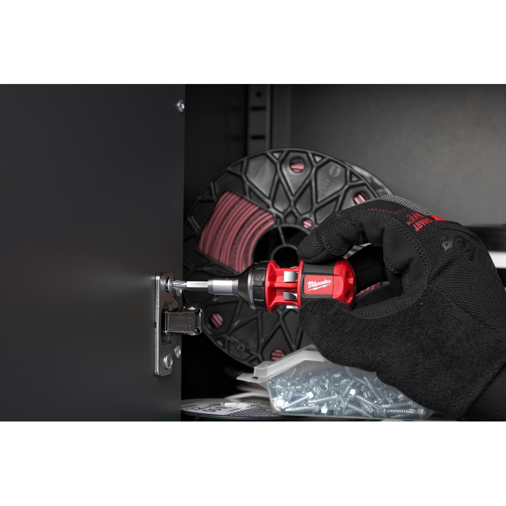 Tournevis compact à cliquet 8 en 1 MILWAUKEE ACCESSOIRES - 4932471868