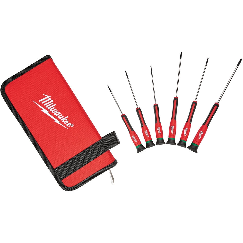 Set de 6 tournevis de précision Torx MILWAUKEE ACCESSOIRES - 4932471870