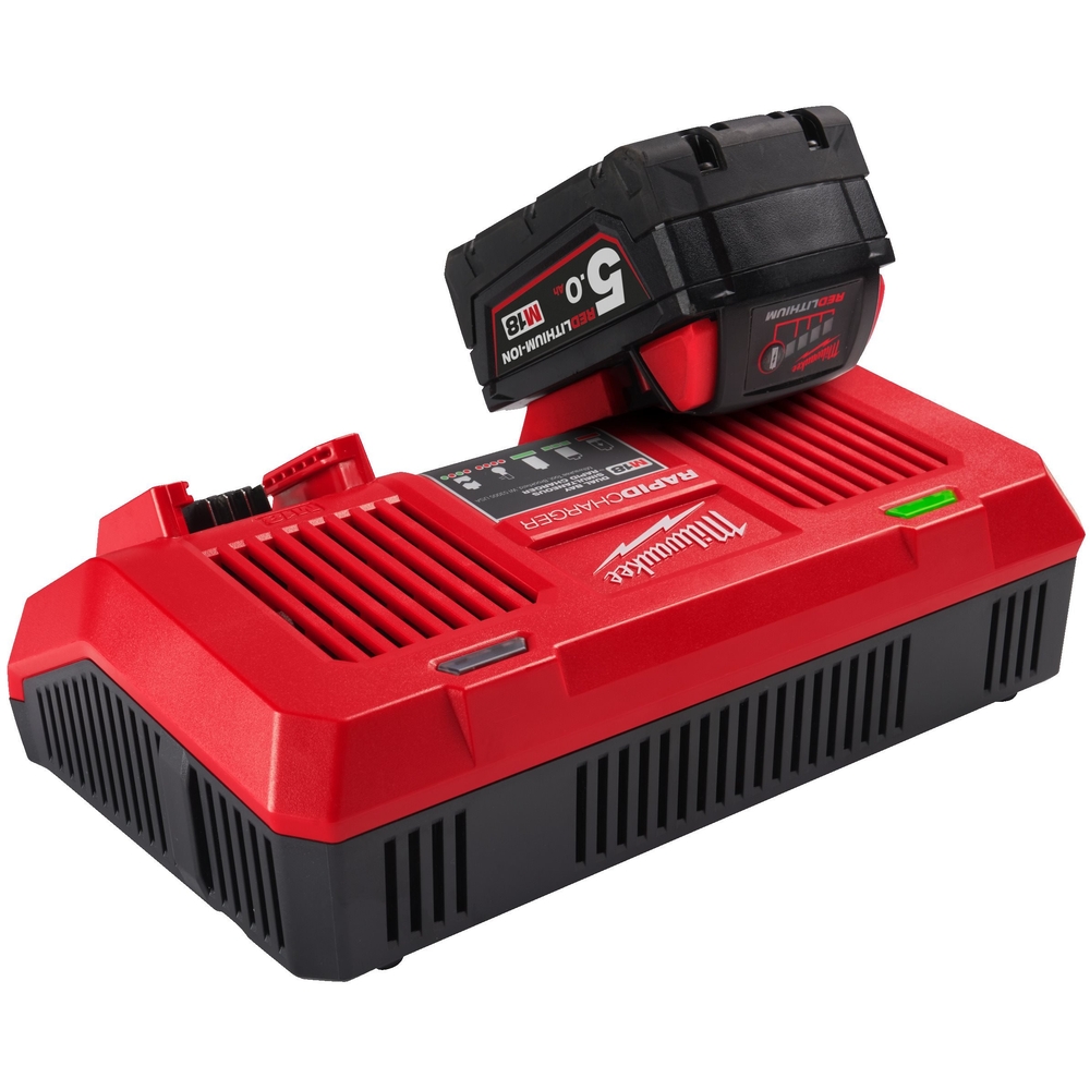 Chargeur rapide double 18v m18 dfc. livré en carton MILWAUKEE - 4932472073