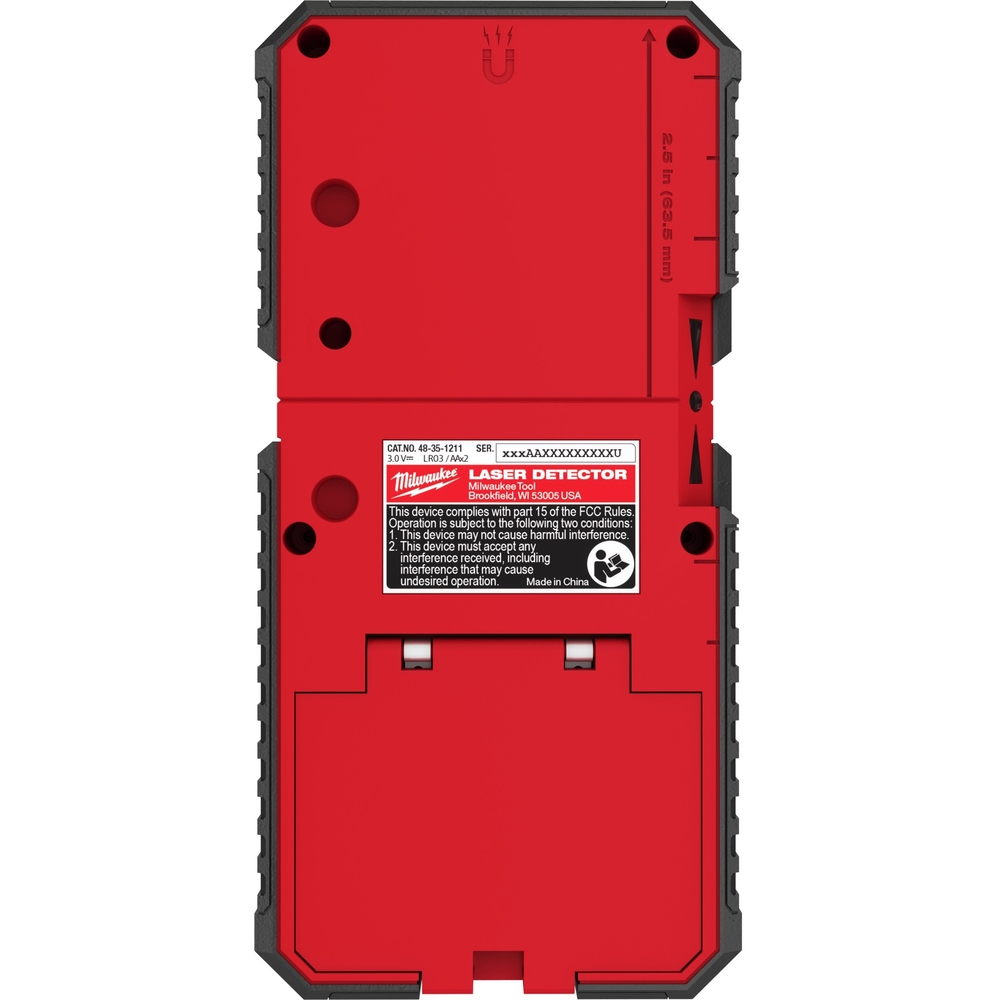 Cellule de réception 50m avec 1,5mm de précision pour laser IP54 MILWAUKEE - 4932478104