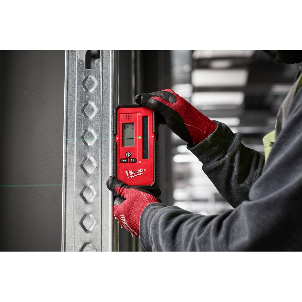 Cellule de réception 50m avec 1,5mm de précision pour laser IP54 MILWAUKEE - 4932478104