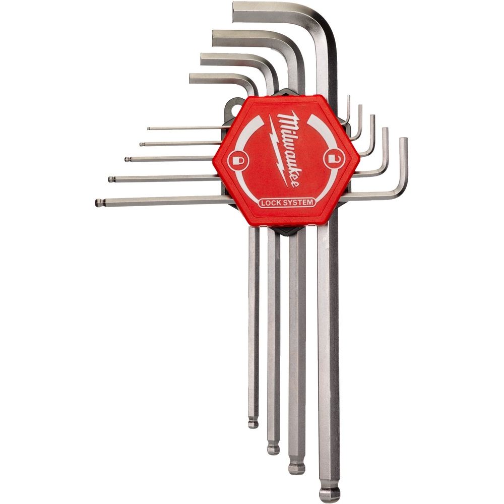 Set 9 de cles allen MILWAUKEE ACCESSOIRES - 4932478621
