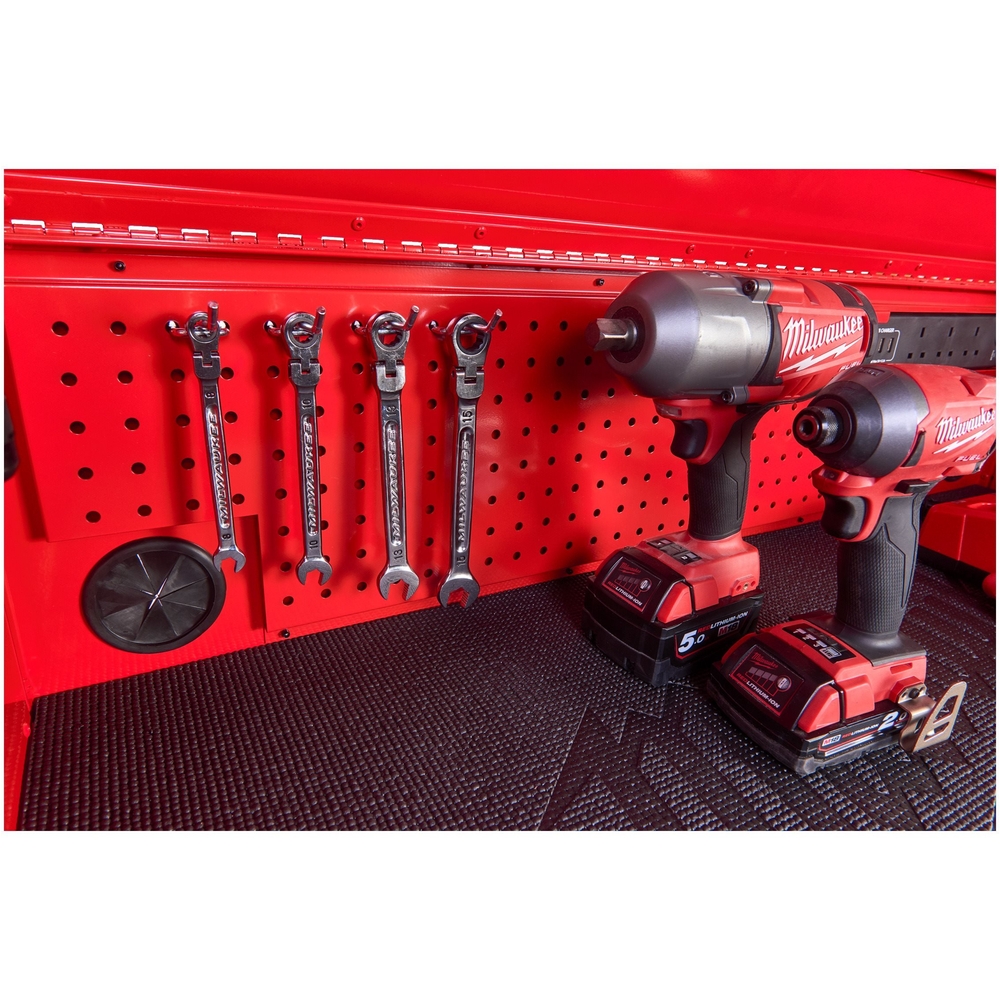 Chariot de travail Milwaukee SRC46-1 Servante 10 tiroirs grande capacité 46' / 117 cm- 4932478852