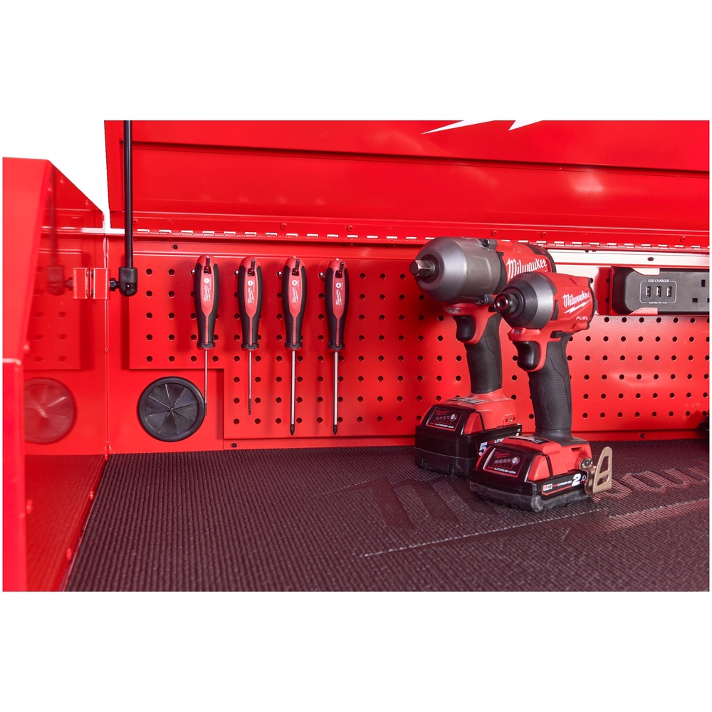Chariot de travail Milwaukee SRC46-1 Servante 10 tiroirs grande capacité 46' / 117 cm- 4932478852