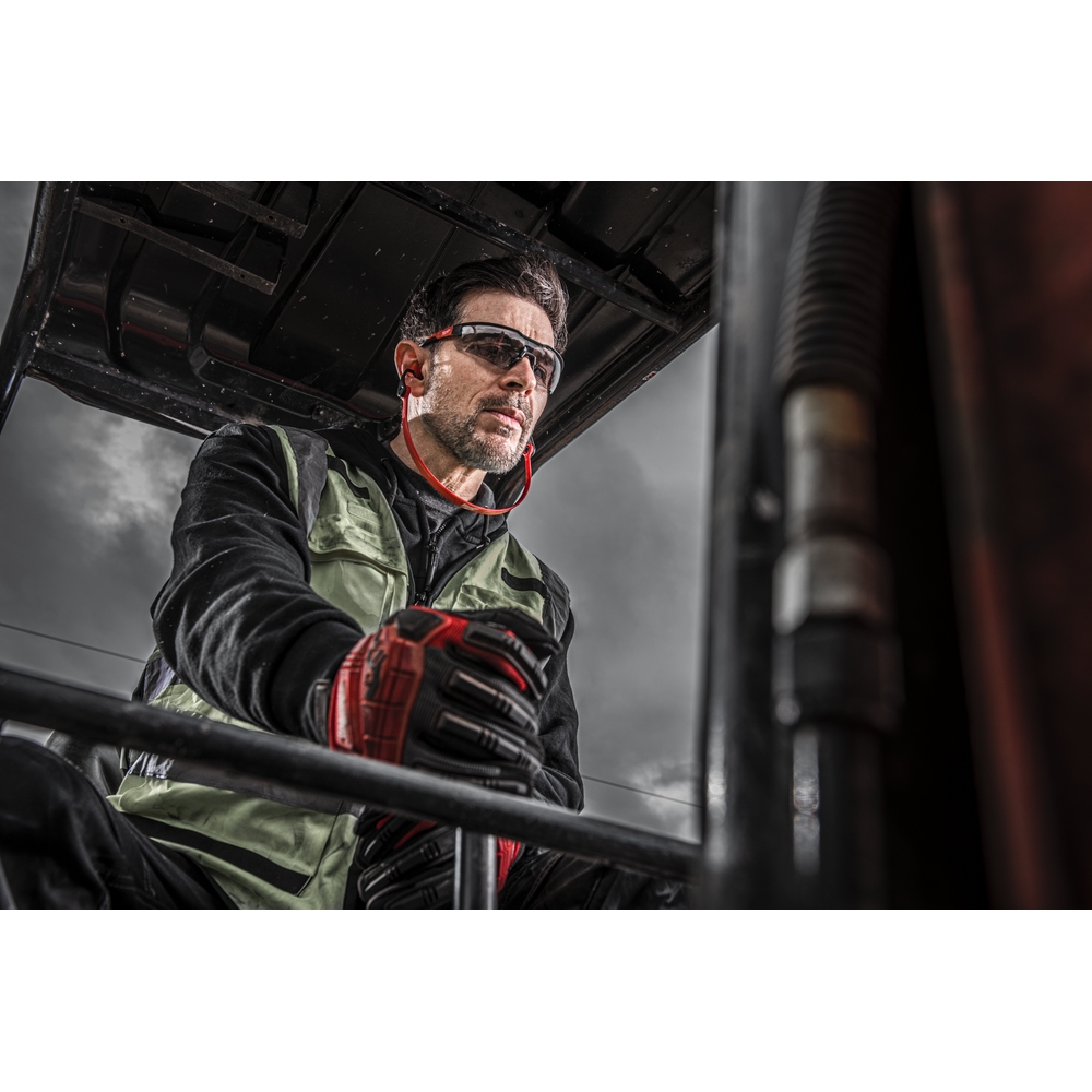 Lunettes de sécurité claires anti-buée & anti-rayure grises MILWAUKEE EPI - 4932478907