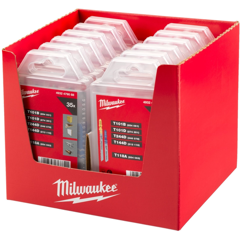 Set de 35 lames de scie sauteuse MILWAUKEE ACCESSOIRES - 4932479088
